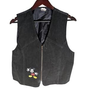Vintage Mickey Unlimited Suede Leather Vest